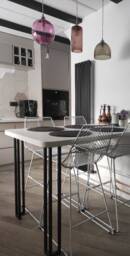 Metal Table Legs, Custom Made Bar Legs, Breakfast Kitchen Island Leg Support. Replacement Table Legs. Bespoke Custom - thumbnail 3