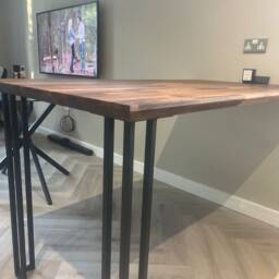 Metal Table Legs, Custom Made Bar Legs, Breakfast Kitchen Island Leg Support. Replacement Table Legs. Bespoke Custom - thumbnail 4