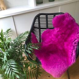 Pride, Rainbow, Bright Colours , Sheepskin Rug, Chair Cover, Bed Throw, Fur, Interior Design, Home Decor, Working From - thumbnail 2