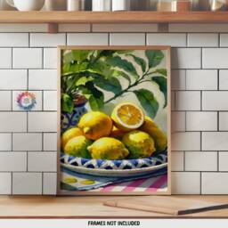 Modern Kitchen Prints - Set Of 3 Wall Art - Watercolour Italian Style Dining Room Decor Home Posters Gallery Print - thumbnail 3