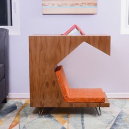 Modern Dog Bed. Side Table Furniture. House & Home - thumbnail 2