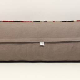 Handmade King Kilim Pillow Cover, 12x48 Inch, Vintage Lumbar Cushion - thumbnail 4