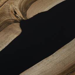 Round Walnut Table For Living Room, Custom Coffee The Hotel Reception, Luxury Touch Furnishing New Home - thumbnail 4