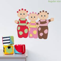 Tombliboos in The Night Garden Wall Sticker - thumbnail 2