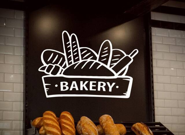 Bakery Wall Decal Removable Vinyl Window Sticker 4420 - image 1