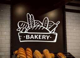 Bakery Wall Decal Removable Vinyl Window Sticker 4420 - thumbnail 1
