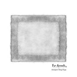 Plush Faux Fur Area Rug - White Shaggy Sheepskin, Handmade in Usa - thumbnail 4