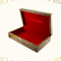 Wooden Tissues Box, Tissue Box, Inlaid With Mother Of Pearl, Kleenex Bathroom Decor, Mosaic Tissue Box Cover, Marquetry - thumbnail 3