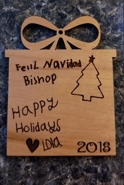 Christmas Present Ornament Personalized - image 1