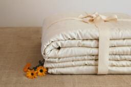 Twin Wool Comforter - Organic, Summer Bedding - Us Duty Paid - thumbnail 1