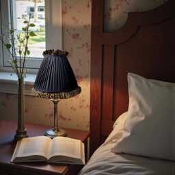 Traditional Leopard Print Ruffle Black Lampshade, Pleated Drum Shade, Made in The UK - Animal Fabric Lamp Shades - thumbnail 2