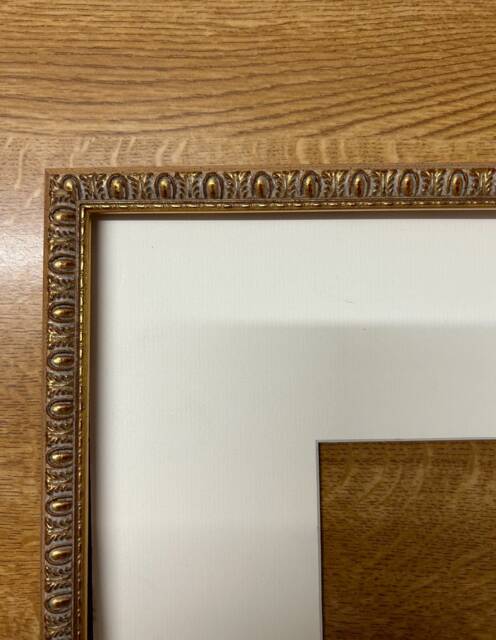 Ornate Gold Wood Picture Frame, Custom Made To Order - image 1