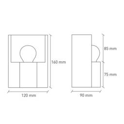 Concrete Design Table Lamp Esse - thumbnail 4