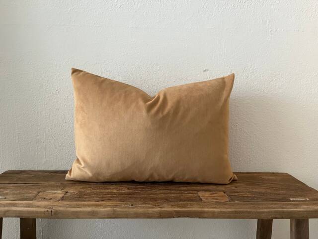 Camel Velvet Pillow Cover/ Mocha Pillow/ Lumbar Pillows 12x20 14x20 /Velvet 26x26 24x24 22x22/Tan Nutmeg Rust