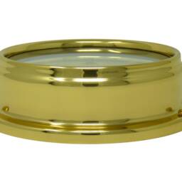 Tabic Classic Brass Arabic Clock, Heavy Lacquered - 1/2Kg, Handmade in England By - thumbnail 3