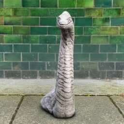 Concrete Brachiosaur Statue Stone Dinosaur Figurine Handmade Dino Sculpture Outdoor Garden Animal Ornament Cement Decor Yard Art Gift - thumbnail 3