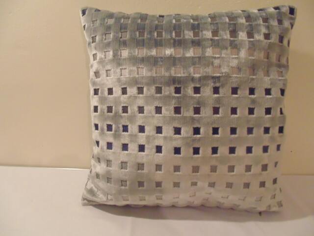 Designers Guild Fabric Parterre Zinc Cushion Covers - image 1