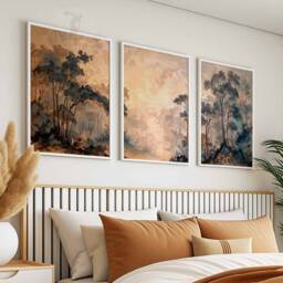 Japanese Set Of 3 Posters, Prints, Botanical Decor, Floral Wall Art, Katsushika Hokusai Oriental Gift - thumbnail 2