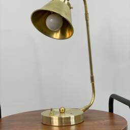 Catan Modern Table Lamp Adjustable Single Bulb 5 in Shade with Push Button Mid Century - thumbnail 2