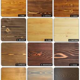 Rectangle Wood Coffee Table , Custom Rustic Solid With Metal Base Farmhouse Table - thumbnail 2