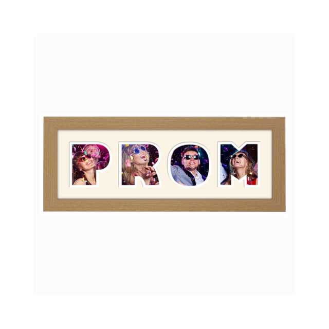 Prom Photo Frame Word Name Special Gift Father's Day 925A By Photos in A Word - image 1