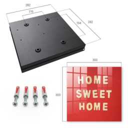 Home Heat Key Cabinet For Home, Red Industrial Box, Typographic Texts, Lovers Of Typography & Cozy Interiors - thumbnail 4