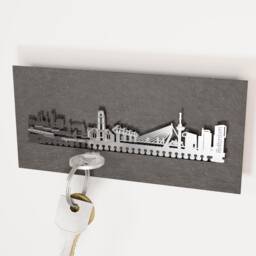 Rotterdam Skyline Souvenir Gift Tube - Iconic Landmarks & Designs Of Perfect Keepsake & For Enthusiasts - thumbnail 1