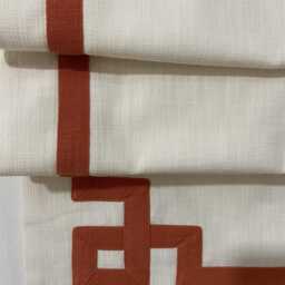 Many Colors, Faux - Fake Flat Roman Shade Valance With Greek Trim, Window Treatment, Custom Faux Shade, Cafe Curtains, Covering - thumbnail 4