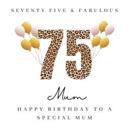 Personalised Mum 75Th Birthday Candle Gift Box Hamper Card Present W - thumbnail 4
