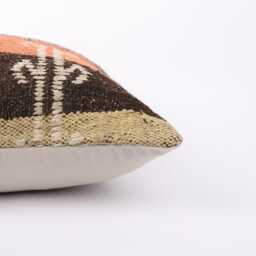 Ethnic Kilim Pillow Cover Bohemian Throw Cushion - 18x18 - thumbnail 4