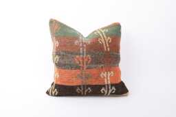 Ethnic Kilim Pillow Cover Bohemian Throw Cushion - 18x18 - thumbnail 1