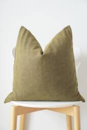 Green Yellow Tribal Hemp Hand Woven Natural Dye Color Hmong Lumbar Pillow Cover - thumbnail 1