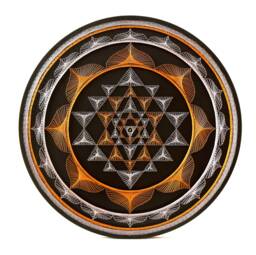 string Art Sri Yantra Sacred Geometry Meditation Wall Art Home Decor D??cor Mandala Zen 3D New Age Spiritual Gift, Yoga - thumbnail 1