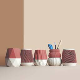 Wooden Pencil Pot, Storage, Idea For Office Accessories, Office Storage & Decoration, Scandinavian Design, Gift Home - thumbnail 3