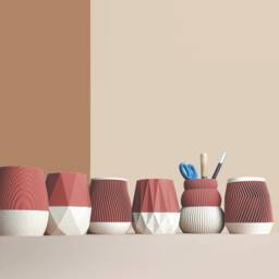 Wooden Pencil Pot, Storage, Idea For Office Accessories, Office Storage & Decoration, Scandinavian Design, Gift Home - thumbnail 2