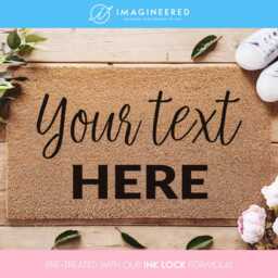 Custom Doormat - Personalised Customised Door Mat Rug Home Decor Porch Housewarming Welcome - thumbnail 2