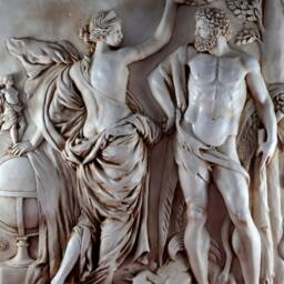 Hercules Aphrodite & Nike Wall Relief, Greek Parthenon New Mythology - thumbnail 4