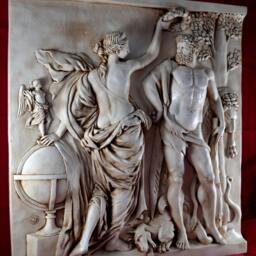 Hercules Aphrodite & Nike Wall Relief, Greek Parthenon New Mythology - thumbnail 2