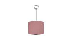 Braemar Cassis Tweed Lampshade, Handmade Fabric Lamp Shade, Drum Oval Empire Or Candle Clip, Ceiling Pendant Table