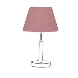 Braemar Cassis Tweed Lampshade, Handmade Fabric Lamp Shade, Drum Oval Empire Or Candle Clip, Ceiling Pendant Table - thumbnail 2