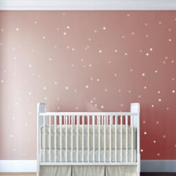 White Star Vinyl Wall Decals - Cut Out Stars For Nursery & Baby Room Decor - thumbnail 2