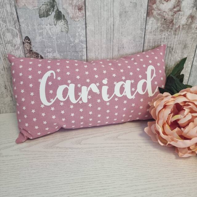 Personalised Small Bolster Cushion - Soft Furnishing Home Decor Gift For Birthday Anniversary Mother's Day - image 1