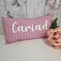 Personalised Small Bolster Cushion - Soft Furnishing Home Decor Gift For Birthday Anniversary Mother's Day