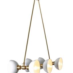 Handcrafted Statement Bolivar Ceiling Light 6 Light , Modern Industrial Chandelier Contemporary - thumbnail 3