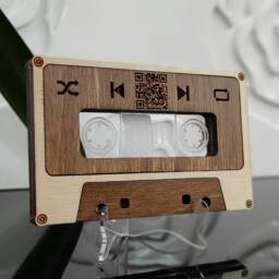 Mixtape With Apple Music & Spotify Qr Code Personal Gift For Music Lovers - thumbnail 1