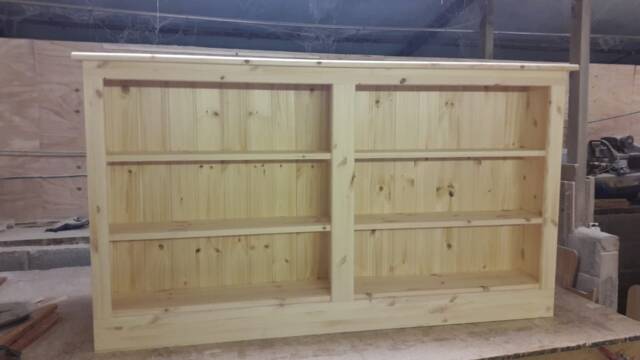 Bookcase Book Shelf Display Any Size Made. Delivery Cost Shown On The 2nd Photo - image 1