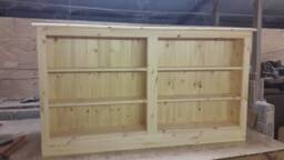 Bookcase Book Shelf Display Any Size Made. Delivery Cost Shown On The 2nd Photo - thumbnail 1