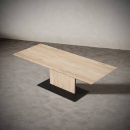 Shannon Natural Oak Dining Table - thumbnail 2