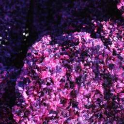 Hand Crocheted Exquisitely Royal Purple Throw - thumbnail 3