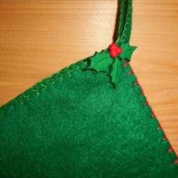 The Elfin Footed Santa Christmas Stocking - thumbnail 3